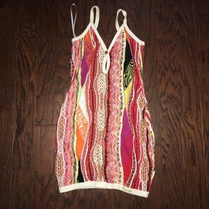 SOLD---XXS Vintage Y2k Mini Coogi Sweater Dress Small